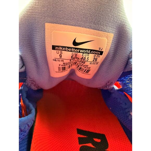 Nike LUNARTEMPO 2 Women's NEW Running Sneaker Blue US Size 9 - Picture 10 of 11